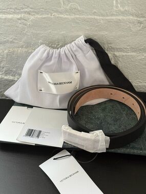 Victoria Beckham Dorian Leather Belt